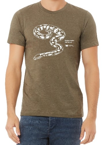 Snake T-shirt  Unisex Adult
